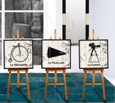 Wandschild La Caméra